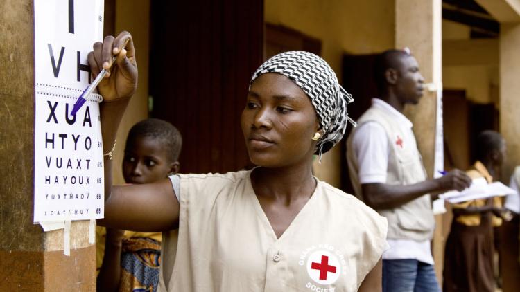 Altgold für Augenlicht